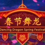 Dancing dragon spring festival