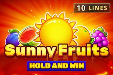 Sunny fruits: hold and win