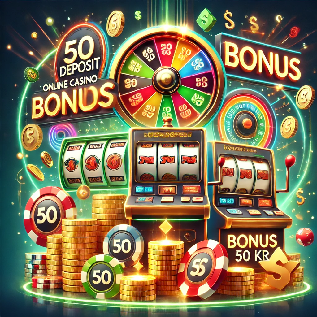 DALL·E 2024-12-22 21.03.00 – A visually appealing digital illustration representing the excitement and variety of online casino bonuses, featuring elements like glowing spinning r